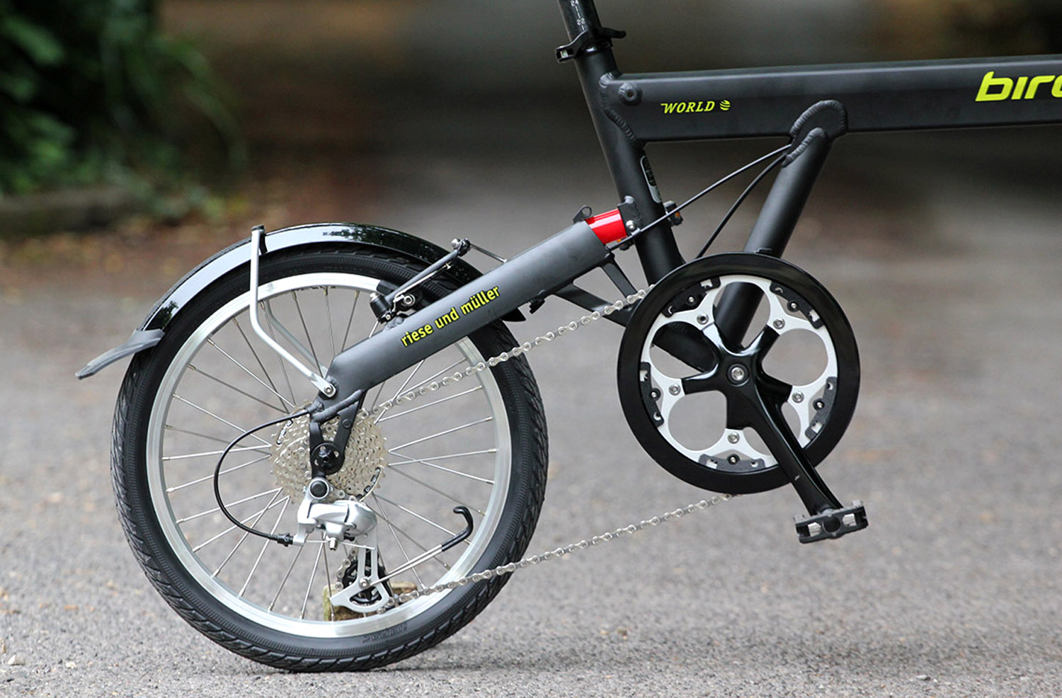 Review Birdy World Sport folding bike road.cc